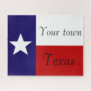 Texas flag Puzzle
