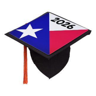 Texas Flag Tassel Topper