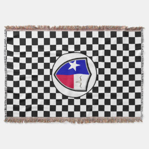 Texas flag throw blanket