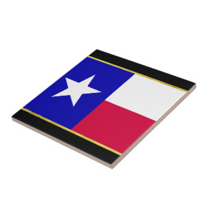 Texas flag tile