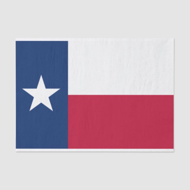 Texas Flag Tissue Paper (Front)