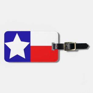 Texas Flag Travel Tag