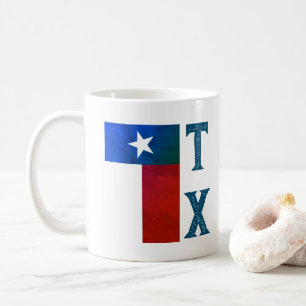 Texas Flag (vertical) Coffee Mug