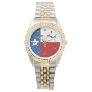 Texas flag watch