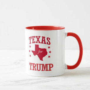 TEXAS FOR DONALD TRUMP MUG