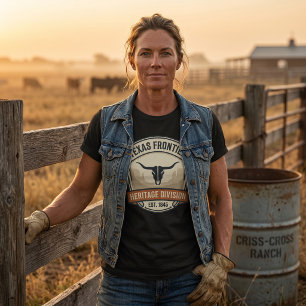 Texas Frontier Heritage Division Tee