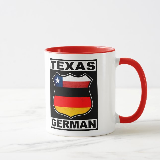 Texas German American Mug (Right)