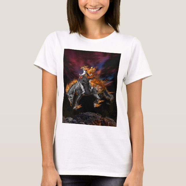 Texas Ghost Rider T-Shirt (Front)