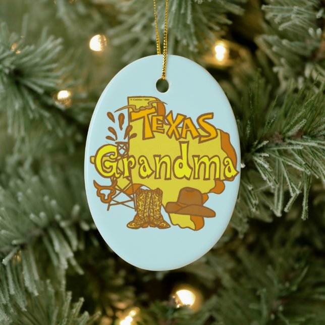 Texas Grandma ornament  (Tree)