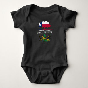 Texas Grown Jamaican Roots Baby Bodysuit