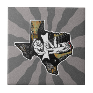 Texas Guitar Tile