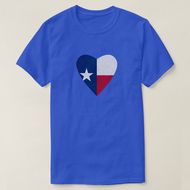 Texas Heart T-Shirt (Design Front)