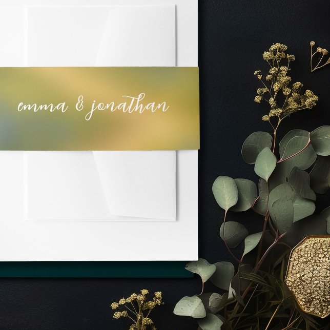 Texas Hill Country  Invitation Belly Band (Creator Uploaded)