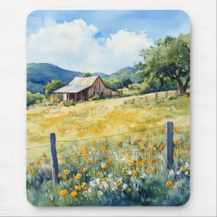 Texas Hill Country Mouse Pad
