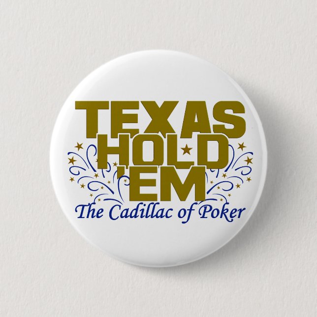 Texas Hold 'Em button (Front)