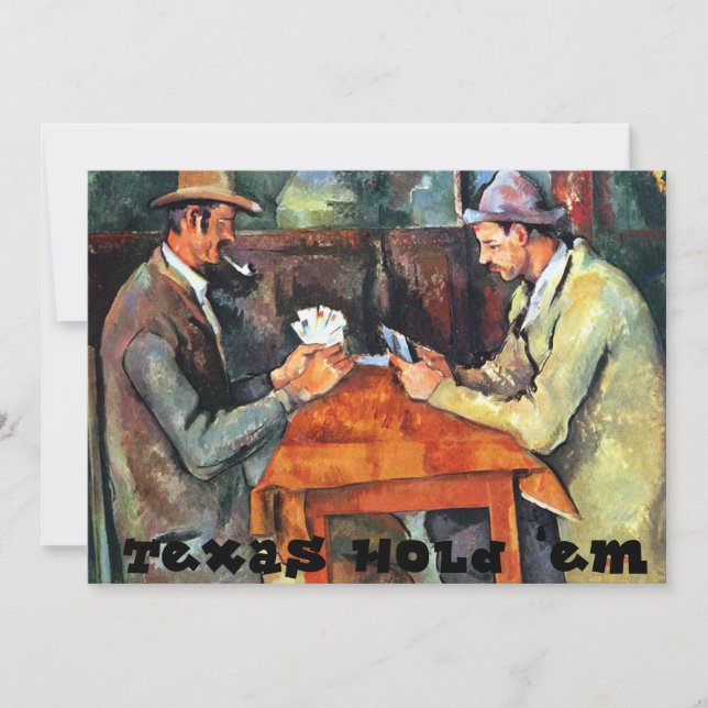 Texas Hold ‘em Invitation (Front)