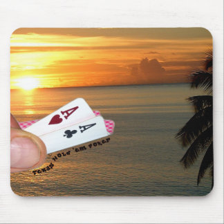 Texas Hold ‘em Sunset Mouse Pad