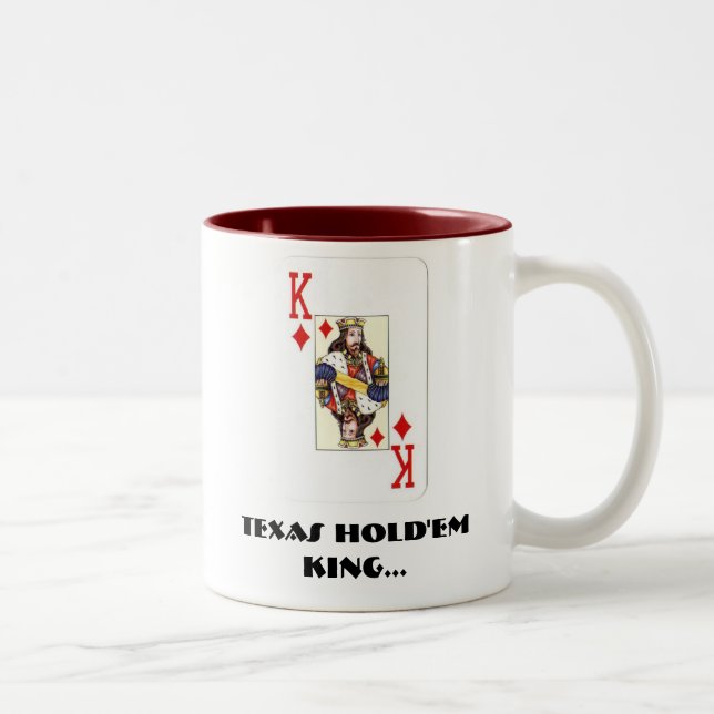 Texas Hold'Em King Mug (Right)