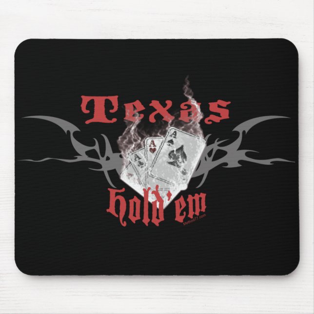 Texas Hold'em Mousepad (Front)