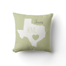 Texas home state map love heart