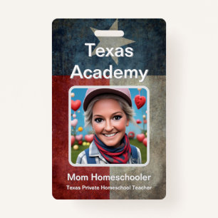 Texas Homeschool ID Badge