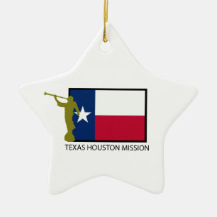TEXAS HOUSTON MISSION LDS CTR CERAMIC ORNAMENT