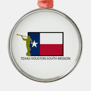 TEXAS HOUSTON SUOTH MISSION LDS CTR METAL ORNAMENT