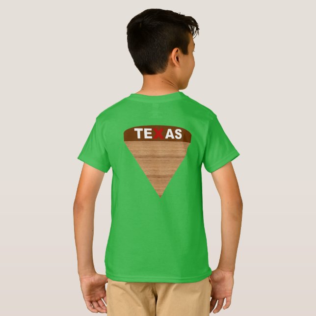 TEXAS ICE DOS Green T-shirt (Back Full)