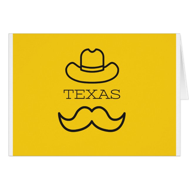 Texas in Yellow 2 (Front Horizontal)