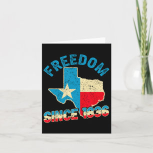 Texas Independence Day 1836  Card