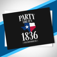 Texas Independence Day 1836 State Flag Party Home