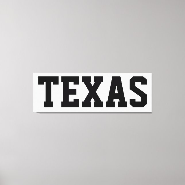 Texas Independence Day Canvas 57x18 (Front)