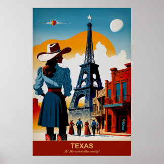 Texas: It's like a whole other country Poster