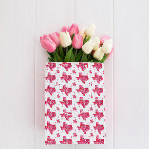 Texas Kisses Pattern Medium Gift Bag
