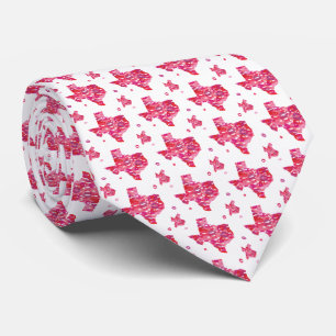Texas Kisses Pattern Tie