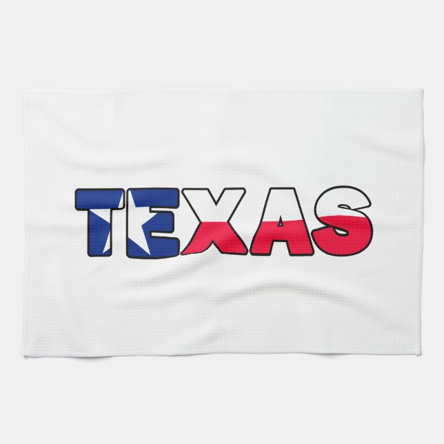 Texas Kitchen Towel (Horizontal)