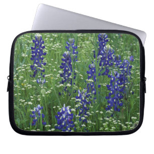 Texas, Lake Buchanan. Texas Bluebonnet and Wild Laptop Sleeve