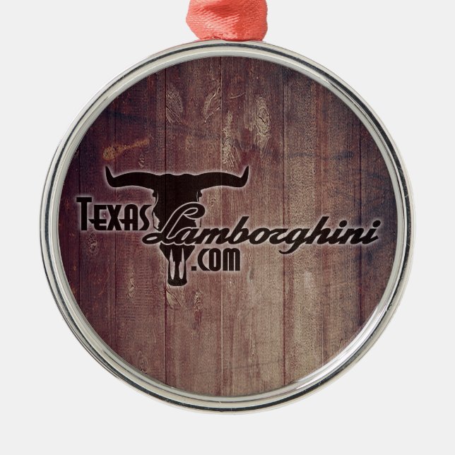 Texas Lamborghini Ornament (Front)