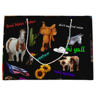 Texas Large Gift Bag