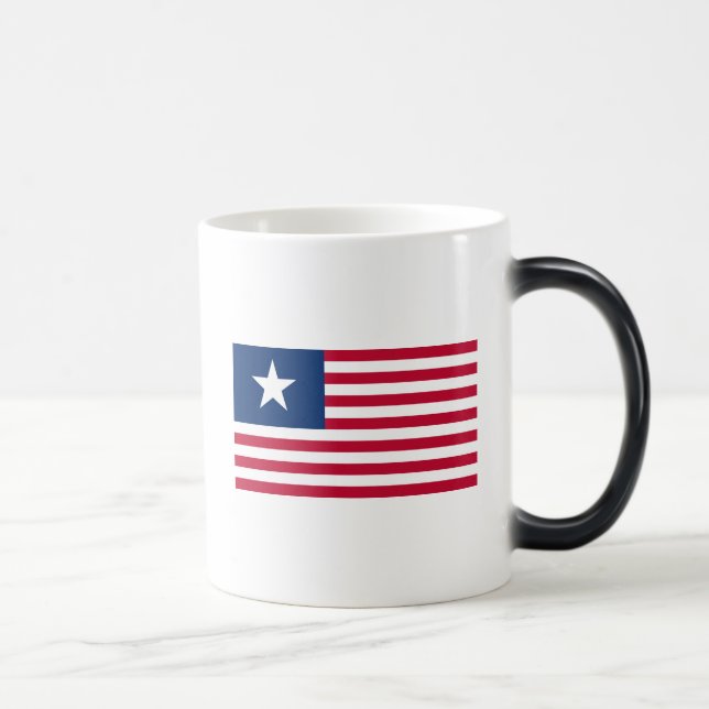 Texas, Lone Star and Stripes Magic Mug (Right)