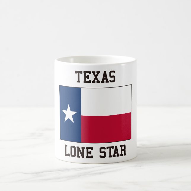 Texas Lone Star Coffee Mug (Center)