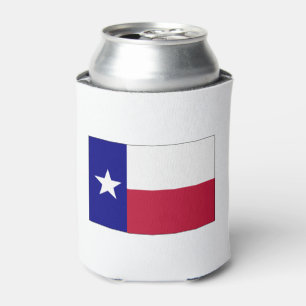 Texas Lone Star Flag Can Cooler