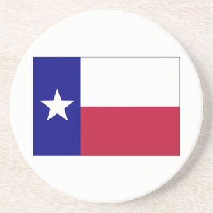 Texas Lone Star Flag Coaster