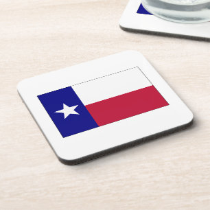Texas Lone Star Flag Coaster