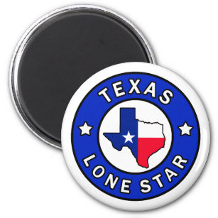 Texas Lone Star Magnet