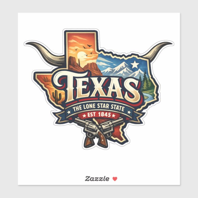 Texas Lone Star State (Sheet)