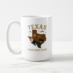 Texas Lone Star State – A Tribute to Independence  Coffee Mug