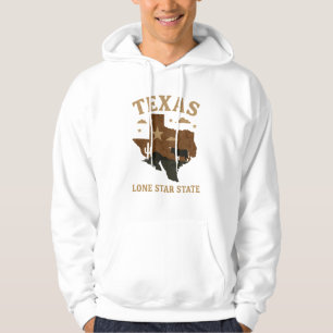 Texas Lone Star State – A Tribute to Independence  Hoodie