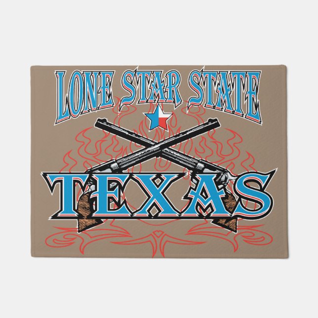 Texas Lone Star State Doormat (Front)