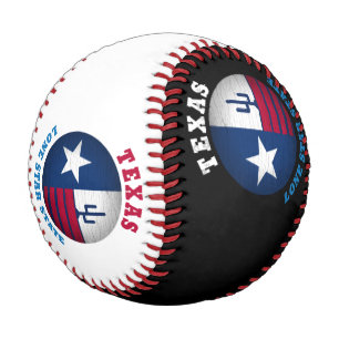 TEXAS LONE STAR STATE FLAG BASEBALL